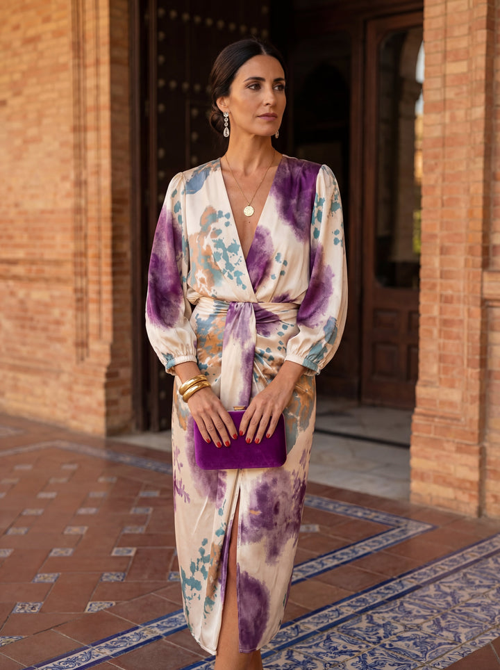Hailey ™- Elegant V-Neck Dress