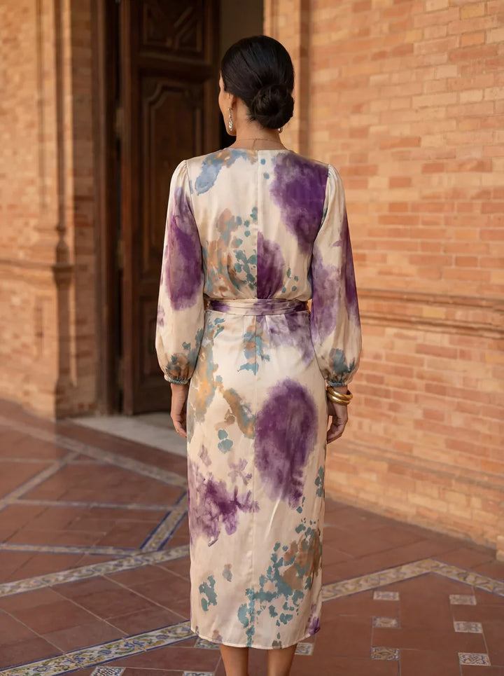 Hailey ™- Elegant V-Neck Dress