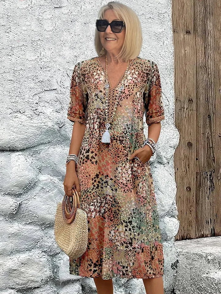 Emma ™– Elegant flowing midi dress