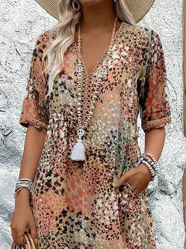 Emma ™– Elegant flowing midi dress