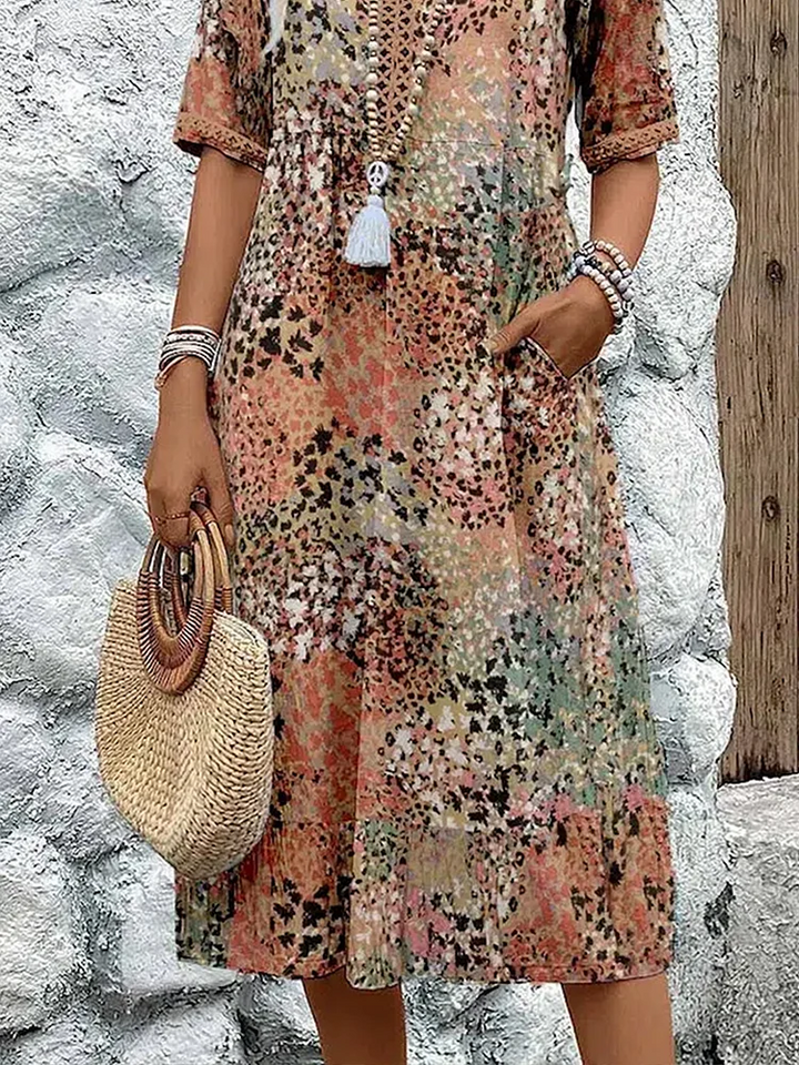 Emma ™– Elegant flowing midi dress