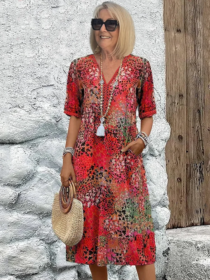 Emma ™– Elegant flowing midi dress