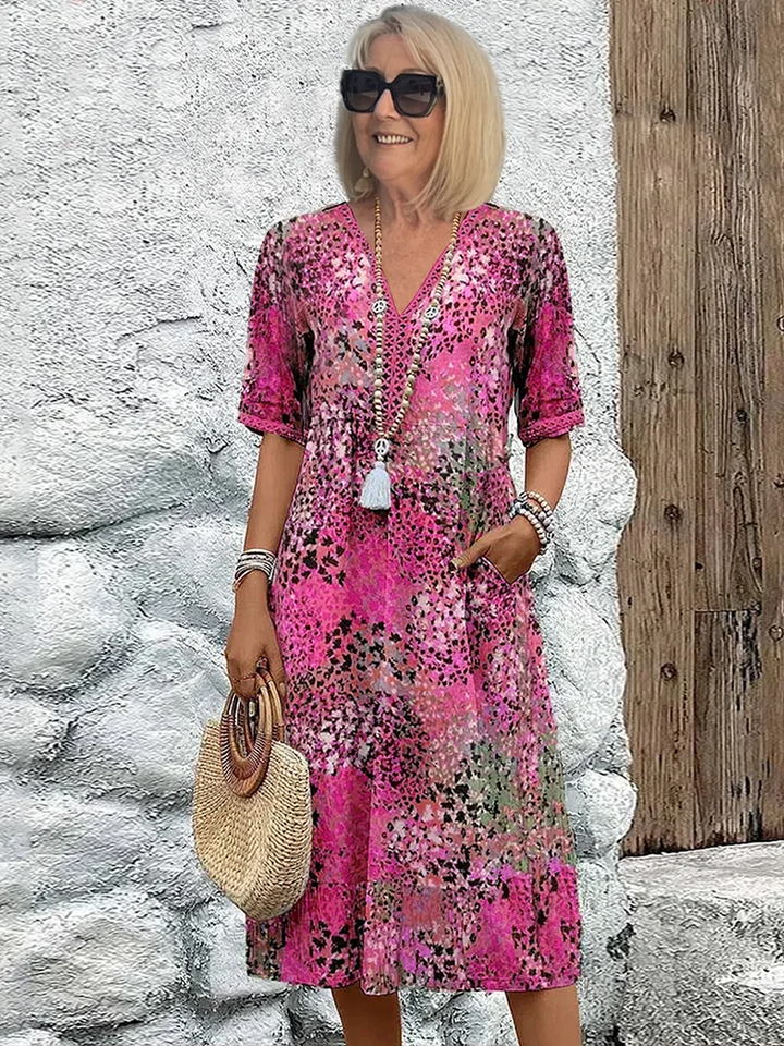 Emma ™– Elegant flowing midi dress