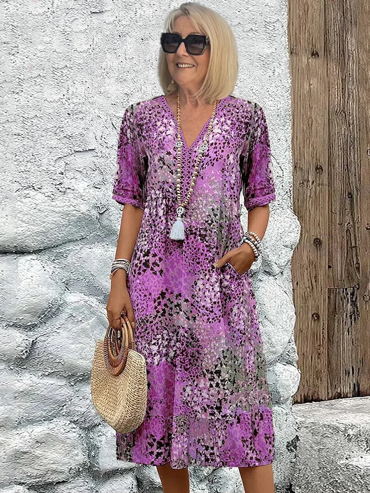 Emma ™– Elegant flowing midi dress