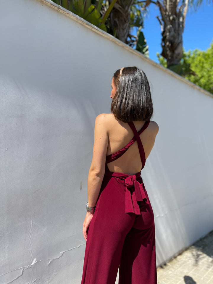 Multi garnet Jumpsuit