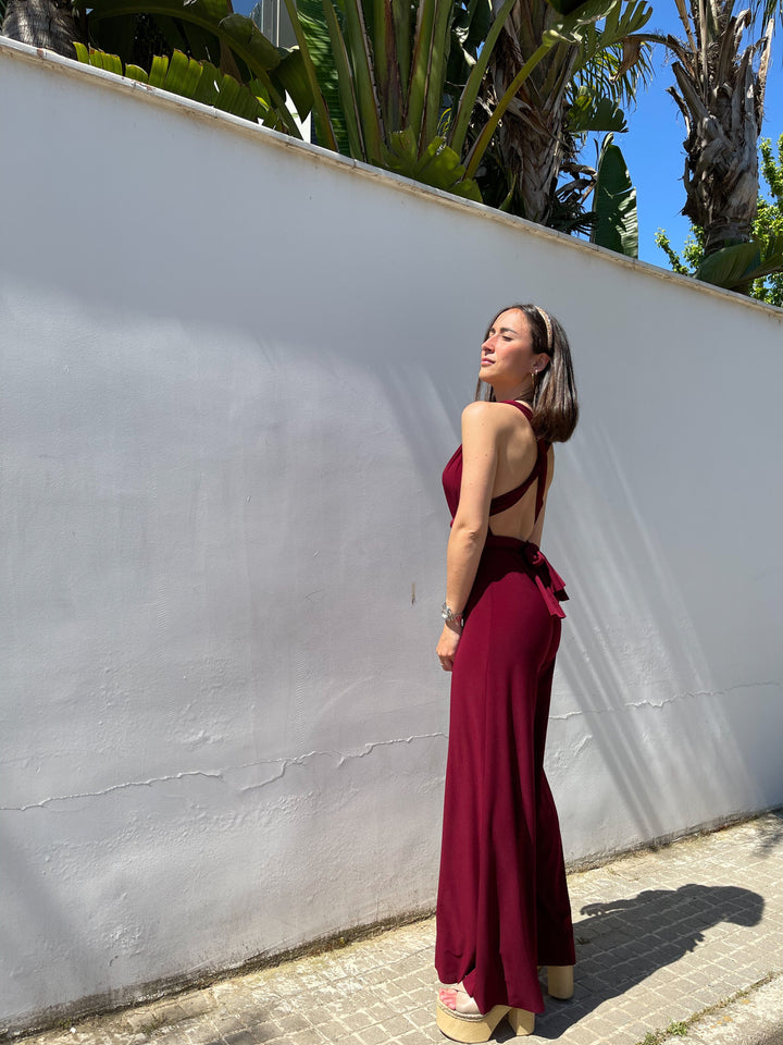 Multi garnet Jumpsuit